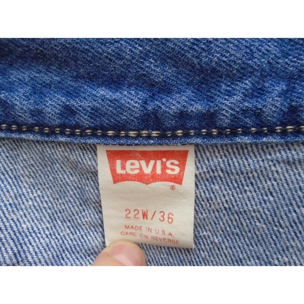 Vintage Levi's Women Size 22W 36x27 Bronze Tab Loose Fit High Rise MOM Jean USA - Picture 5 of 11
